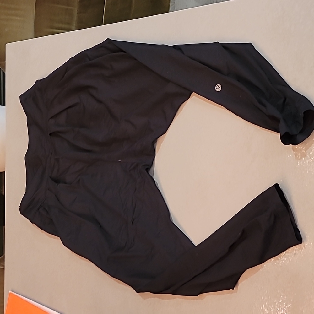 Lululemon black baggy leggings